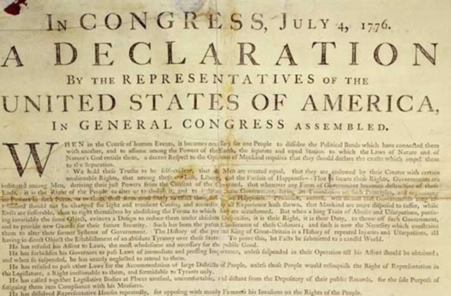 Declaration of Independence