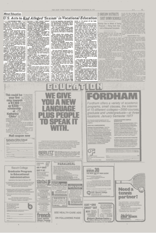 Vocational Amendment 1976