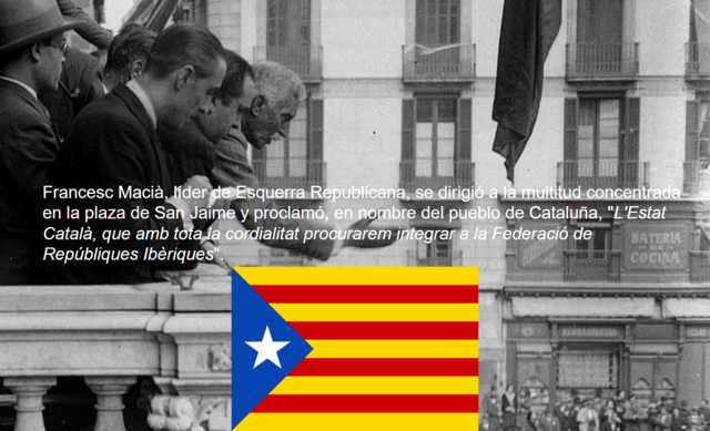Proclamación de la "República Catalana"