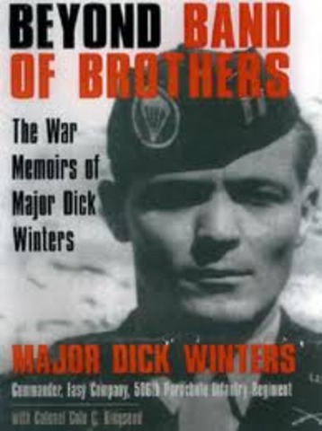 Eating and apple while I'm writing out my first blog. Different hero, Major Dick Winters of the 101st Airborne E Company WWII