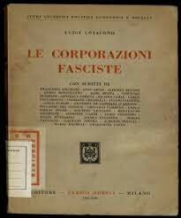 Istituzione delle corporazioni