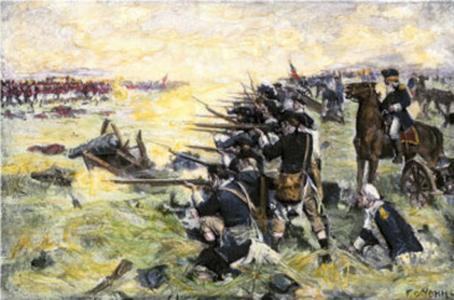 Battle at brandywine creek (british victory)