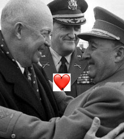 Eisenhower visita España