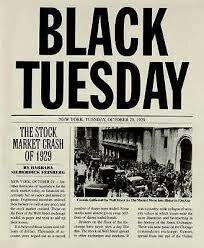 Stock Market Crash (Black Tuesday)
