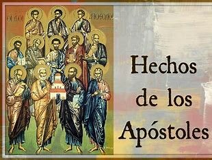 Escritura del libro de los Hechos.