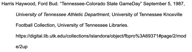 Source: 1987 UT vs Colorado State