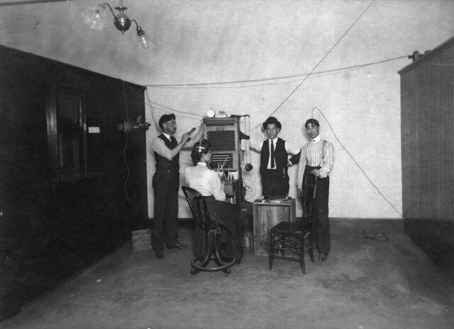 Anaheim's First Telephone Switchboard