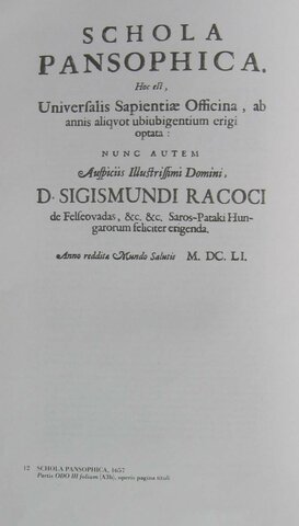 OBRA Schola pansophica