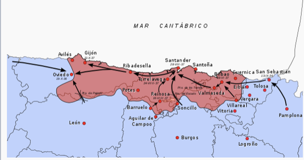 Guerra al Nord -- Abril/ Novembre