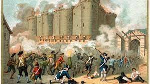 storming of the bastille town of paris