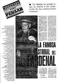 Carta pastoral del cardenal Segura en la que previene a los católicos de la Republica
