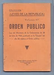 Ley de Orden Público