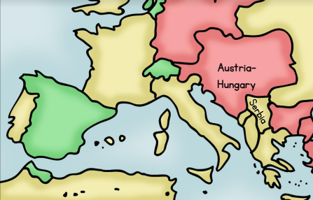 Emperor Franz Joseph of Austria-Hungary...