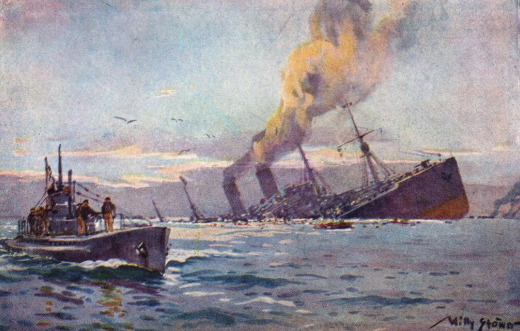 The Germans resume...