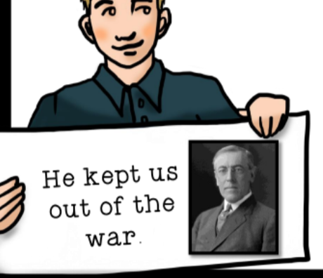 Woodrow Wilson is...