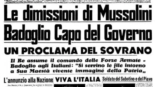 25 Luglio 1943