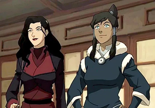 Korra and Asami Sato
