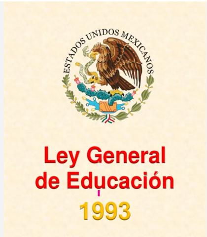 Se promulga la Ley General de Educación, que establece el marco legal para el sistema educativo nacional.