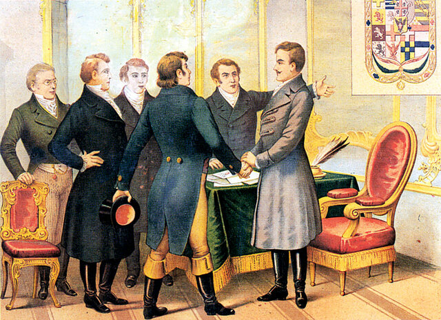 Incontro dei rivoluzionari piemontesi