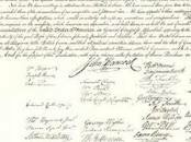 Declaration of Independence Signed