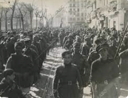 Entrada dels Nacionals a Madrid