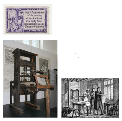 Izum tiskarskega stroja