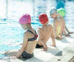Primer dia de natació