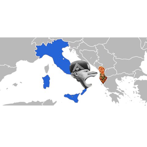 La expansión territorial de Italia en Albania