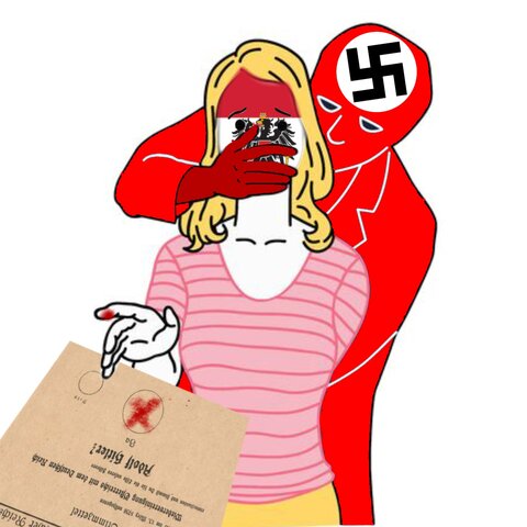 La expansión territorial de Alemania en  Austria (Anschluss)