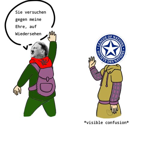 La retirada de Alemania de la Sociedad de Naciones después de la Conferencia de Desarme de Ginebra de 1932