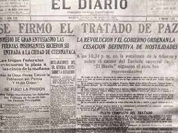Renuncia de Porfirio y Tratados cd Juarez