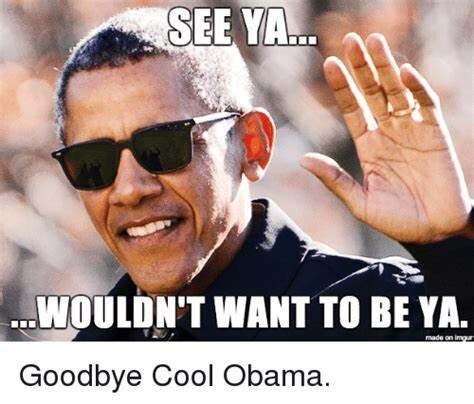 See ya... Wouldn't Wanna be ya...