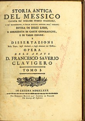 Publicación del libro sobre la historia de la cultura azteca
