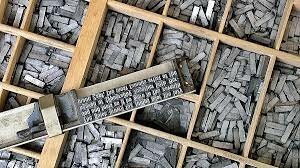 Invenció de la impremta de tipus mòbils