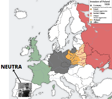 España neutral en la Guerra Mundial