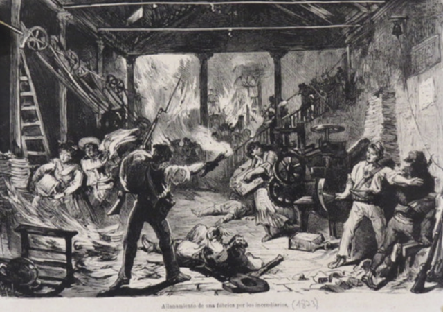 ENFRENTAMIENTO ENTRE ANARQUISTAS Y MARXISTAS