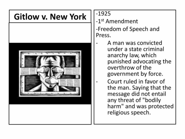 Gitlow v. New York