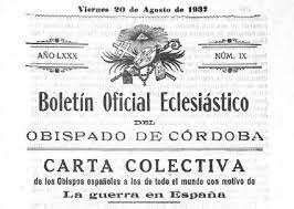 Carta a los obispos