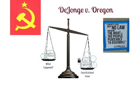 De Jonge v. Oregon