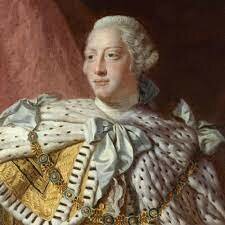 George III reigns England