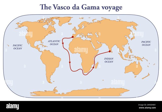 VASCO DE GAMA: First expedition