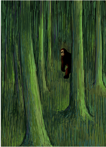 Two Hunters Encounter Bigfoot in Similar Regions