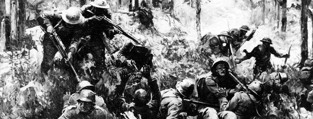 The battle of Belleau Wood
