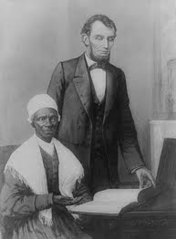The day Sojourner Truth dies