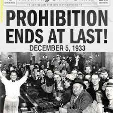 Prohibition Ends