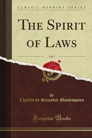 Baron de Montesquieu publishes “The Spirit of Laws”