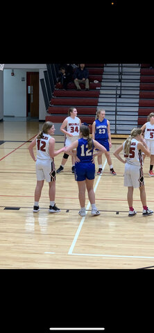 My last JH basketball game