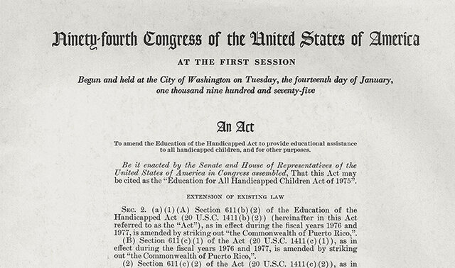 Education for All Handicapped Children Act