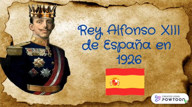 El Rey Alfonso XIII de España aprueba la idea del escritor valenciano Vicente Clavel Andrés