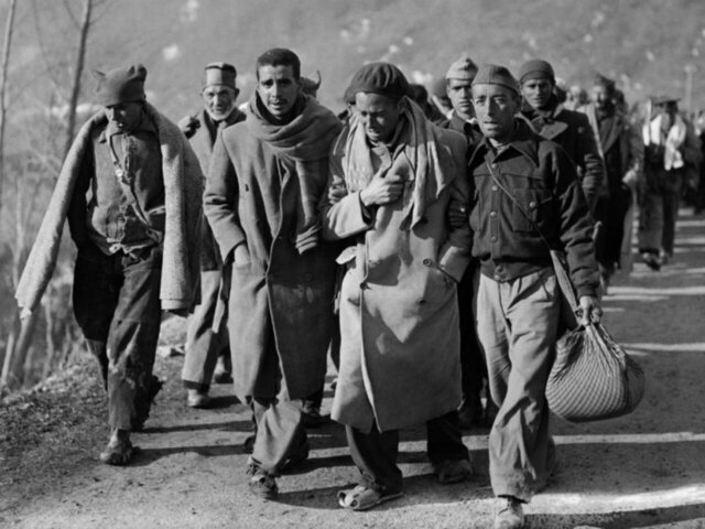 Arribada a la frontera francesa